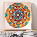 DIY 5D Mandala Flower Diamond Painting Kit Part Special Shape Rhinestone Drawing