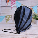Outdoor Waterproof Storage Bags Drawstring Backpack Travel Pouch(Black)