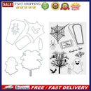 2pcs DIY Silicone Transparent Seals Stamps+Cutting Die for Album (MS-684)