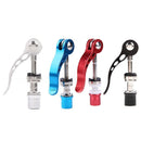 Aluminum Alloy Quick Release Bike Seat Post Clamp Seatpost Skewer Black