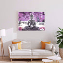 Buddha Statue Stone Pier Diamond Painting Kits Full Round Drill 40x30cm (1)