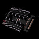 1 to 10 4Pin PWM Fans HUB SATA Power/Large 4D Port Cooler Extension Splitter