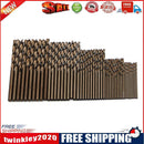 50pcs Cobalt Drill Bits for Metal Wood Working M35 Steel Twist Drill Bit