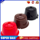3pcs Coffee Capsule Filters Coffee Cup for Dolce Gusto (Black-Brown-Red)