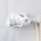 2pcs Self-Adhesive Curtain Rod Holders Bracket Heavy Duty Bathroom Hook Rack Kit
