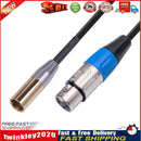 XK101K18 Mini XLR Male to XLR Female Audio Cable Adapter for Camera (1m) Newly