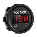 D1 Car Motorcycle DC 12-24V Digital Panel Voltmeter Voltage Meter (Red) Newly