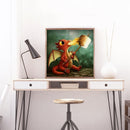 1 X Diamond Painting (diamonds need to be pasted) 1set X Diamond Painting Tools