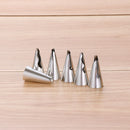 Tips Cake Decorating Stainless Steel Icing Piping Nozzles Baking Mold Russian