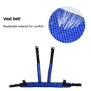 Wheelchair Safety Seat Belt Shoulder Fix for Elderly Patients Brace Support Vest