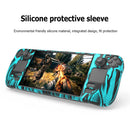 Anti-slip Game Console Silicone Protective Case for Steam Deck (Camo Blue)