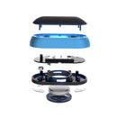 LED Digital Display Aquarium Thermometer High Precision Stick-on for Turtle