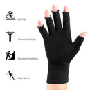 Arthritis Therapy Compression Gloves Ache Joint Relief Mittens (Black S) Newly
