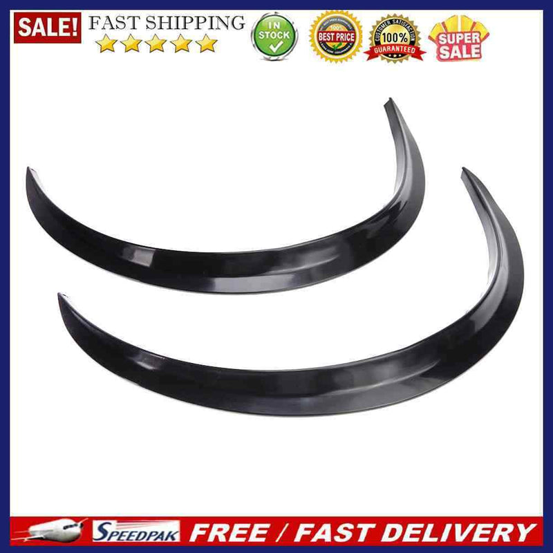 2pcs Car Truck SUV Body Kit Trim Fender Flares Protector Arch Wheel Eyebrow Lip