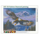 DIY Flying Eagle Diamond Embroidery Painting Full Drill Mosaic Cross Stitch