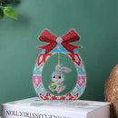 DIY Diamond Painting Ornaments Crystal Drill Easter Cute Bunny Handmade Crafts