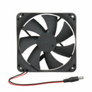House 20W Pet Dog Mini Ventilator Camping Fan Solar Panel Fan Greenhouse