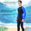 SLINX Men Wetsuit Quick Dry Long Sleeve Full Body Diving Suit Wetsuit (XL) Newly