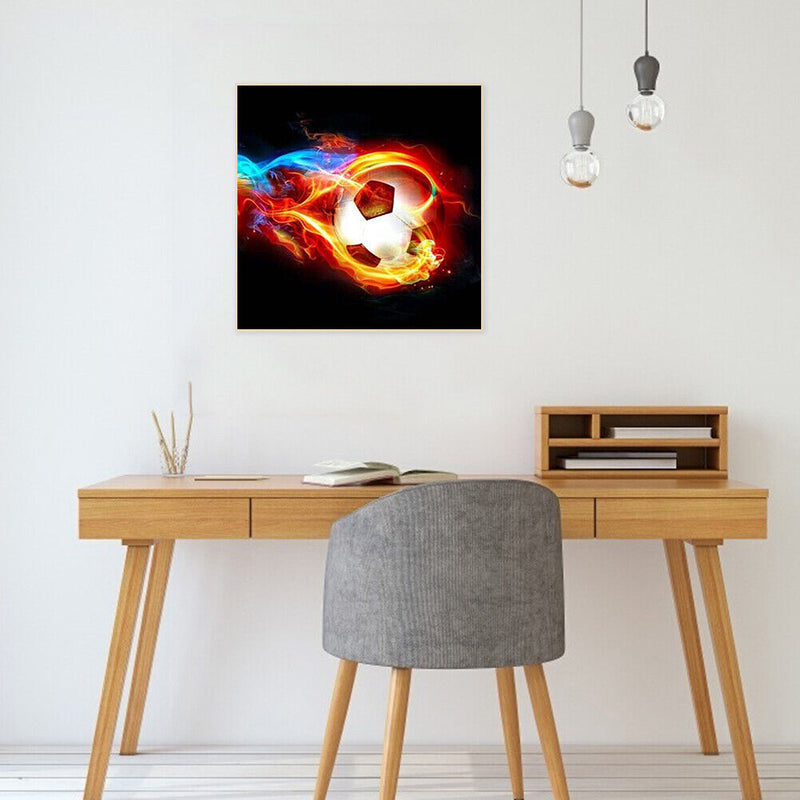 #A 5D Diamond Painting Kit Retro Sewing Machine Full Round Drill DIY Wall Art
