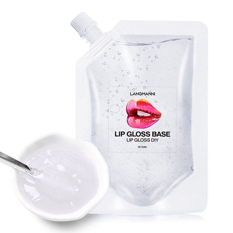 Handmade DIY Clear Lip Gloss Base Moisturizing Lipstick Liquid Cosmetics Gel