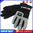Men Winter Warm Fleece Thermal Motorcycle Ski Snow Snowboard Gloves Back