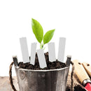 100pcs Plant Label Plant Tag Stake Garden Flower Pot Nursery Marker (White)