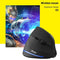 ZELOTES F-35 Wireless Rechargeable 2400 DPI Adjustable Optical Vertical Mouse