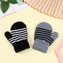 Winter Warm Knitted Mittens Children's Gloves Full Finger Gloves Kids Gloves