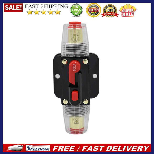 Circuit Breaker Automatic Reset Car RV Power Insurance Switch Audio Fuse Ho