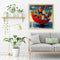 Frameless Oil Paint By Numbers Wall Art Posters Umbrella House Craft Gift Kit