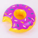 #A Swimming Pool Drink Cup Holder PVC Donut Floating Stand Pool Party Toys Suppl