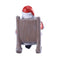 Xmas Gift Rocking Chair Garden Decoration Santa Claus Ornament Creative
