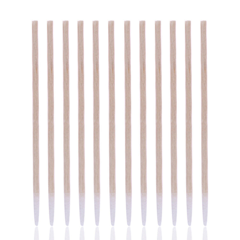 300pcs Wooden Handle Cotton Swab Makeup Applicator Medical Swabs