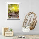 5D Diamond Painting Kit Spring Bridge Full Round Drill Rhinestone DIY Wall Art