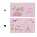 Happy birthday Card For Small Businesses Gift Packet Birthday Praise Labels