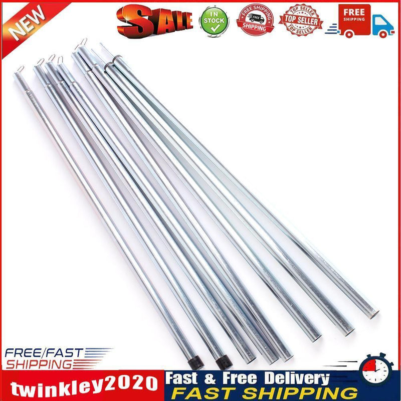 Outdoor Tent Pole Camping Awning Rod Stand Extending Iron Frame Canopy Rod Newly