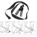 Universal Double Hook Adjustable Car Baby Secure Seat Strap Isofix Soft Link