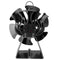 Efficient Eco Friendly Fireplace Fan Stove Fan Fire Burning Log Wood Burner