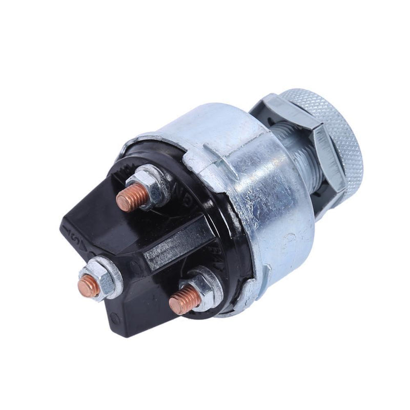 Universal Ignition Starter Switch Barrel with 2 Keys 4 Wiring Point f