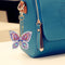 5pcs DIY Full Drill Special Shaped Diamond Painting Butterfly Women Keychain