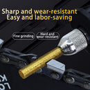 8pcs 4/4.8/5.5mm Diamond Coated Cylindrical Burr Stone File Chainsaw Sharpene