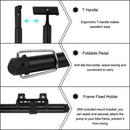 Valve Schrader Hand Pum Bicycle Tyre Inflator Tyre Presta Inflator Bike Pump