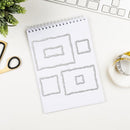 Square Frame Cutting Dies Embossing Stencils Scrapbooking Paper-Cut Card Newly