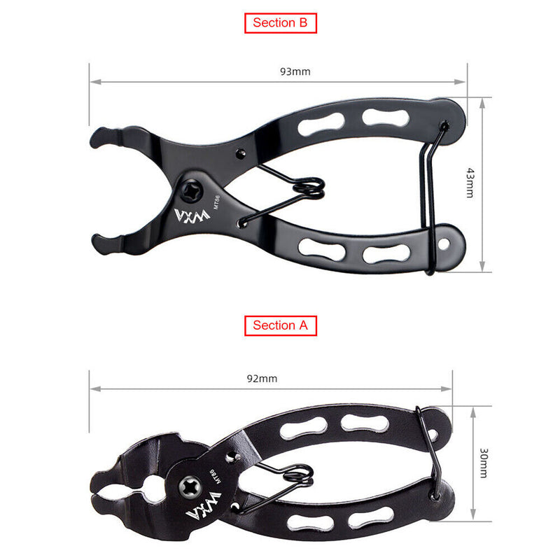 VXM Bike Chain Quick Link Tool with Hook Plier Mountain Road Cycling Chain Cl