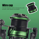 5.2/1 Lure Spinning Fishing Reel Stainless Steel Fixed Spool Reels (3000S) Newly