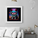 5D DIY Part Special Shaped Drill Diamond Painting Cat