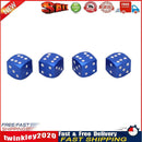 4pcs Dice Style Car Tire Wheel Tyre Caps Valve Stem Dust Covers (Blue) Newly