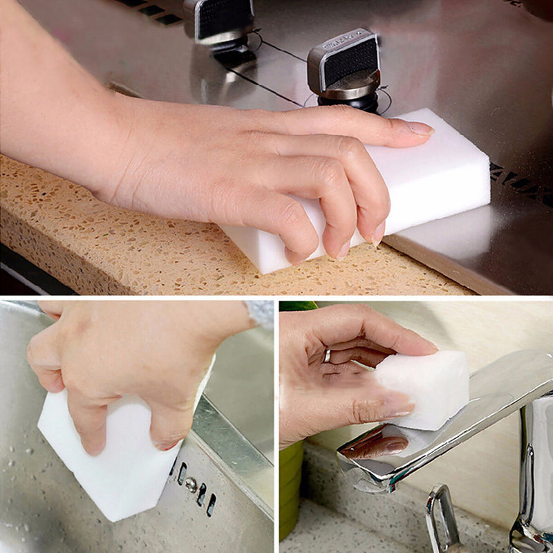 Foam Sponge Eraser, Cleaning Scrubber for Bathtub Baseboard Bathroom Kitche