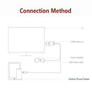 HDTV Mirroring Micro USB Type-C to HDMI Cable MHL to HDMI Adapter Converter
