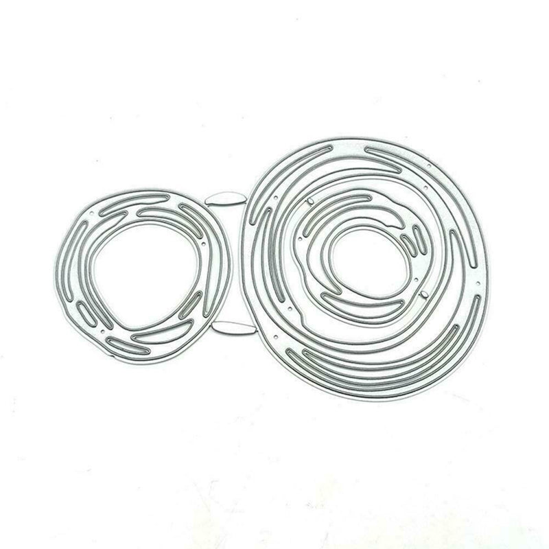 Heart Circle Scrapbooking Stencil Die Cuts Embossing DIY Dies Cutting Metal